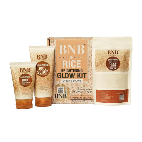 BNB Whitening Rice Glow Kit