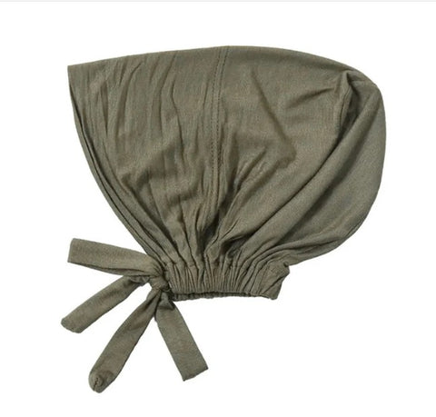 Plain Muslim Headscarf Inner Hijab Caps Full Coverage