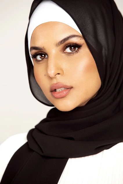 Plain Georgette Hijab