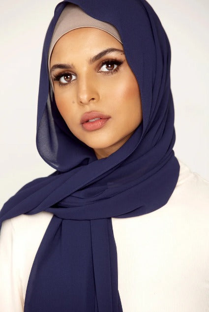 Plain Georgette Hijab