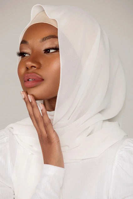 Plain Georgette Hijab