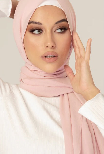 Plain Georgette Hijab