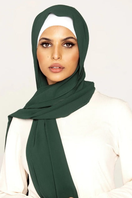 Plain Georgette Hijab