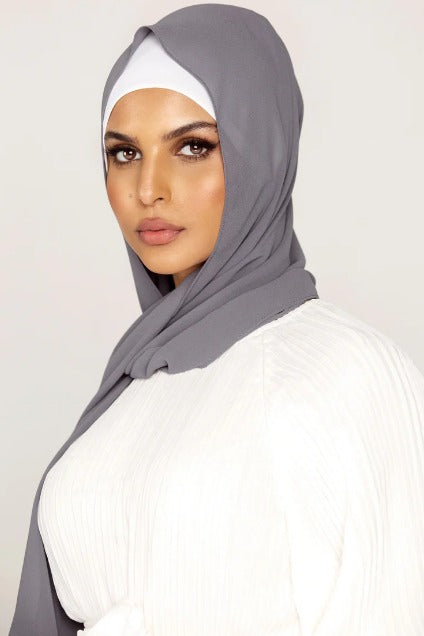 Plain Georgette Hijab
