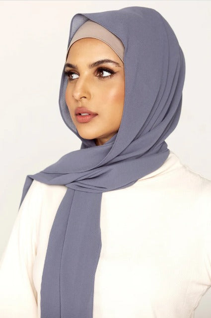 Plain Georgette Hijab