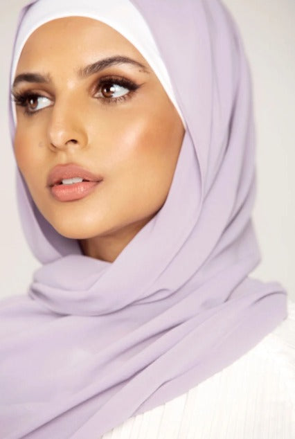 Plain Georgette Hijab