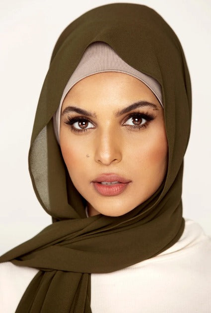 Plain Georgette Hijab