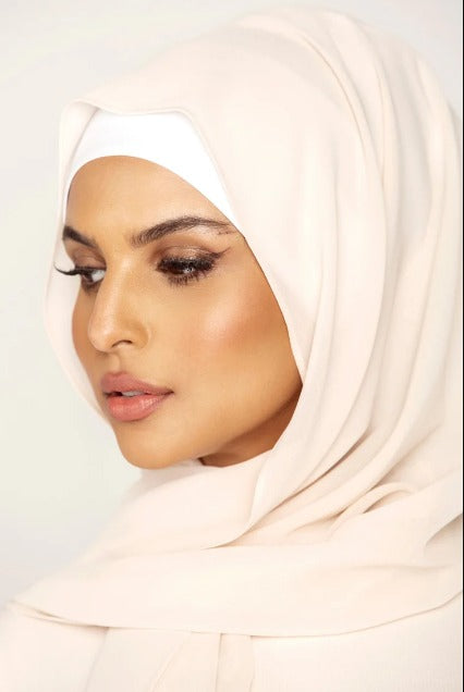 Plain Georgette Hijab