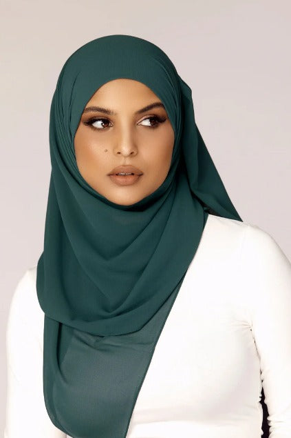 Plain Georgette Hijab