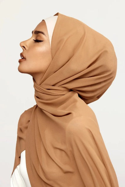 Plain Georgette Hijab