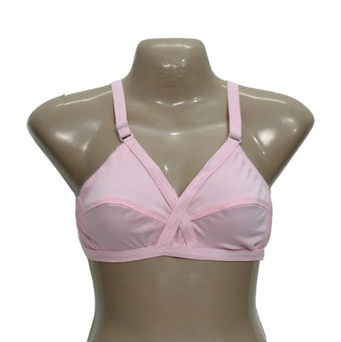 Pack of 4 Classy Cotton Non-Padded Comfortable Bras – Full Coverage